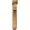 Ekena Millwork Merced Arts and Crafts Rough Sawn Bracket w/ Offset Brace, Western Red Cedar, 6"W x 30"D x 38"H BKT0604X30X38MRC03RWR - alternate 4